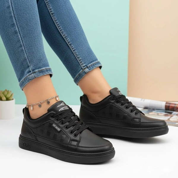 کفش ونس بندی چرمی چاپی دوردوخت های مد